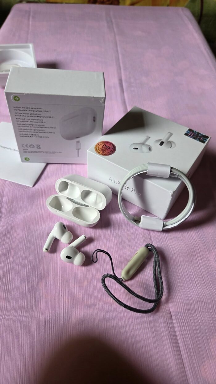 AirPods Pro (2nd Gen) with USB-C Charging Case – Premium Sound | Noise Cancellation | Wireless Earbuds - Image 2