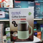 INIMA Coffee Grinder & Blender – 150W Stainless Steel Blade, Multi-Purpose Spice & Coffee Grinder