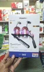 Qbeats Magnetic Neckband – Bluetooth 5.3, Deep Bass Sound, 20H Playtime, Type-C Charging