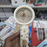 Mini Portable Fan – USB Rechargeable Quiet Cooling Fan with Long Battery