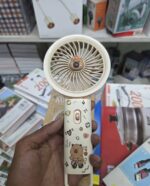 Mini Portable Fan – USB Rechargeable Quiet Cooling Fan with Long Battery