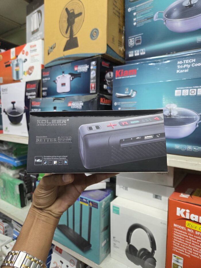 KOLEER S883 Portable Wireless Speaker | 5W Powerful Sound | 1200mAh Battery - Image 2