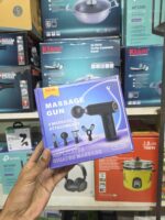 Massage Fascia Gun HS-888 | Rechargeable Muscle Massager with 4 Massage Heads - Image 4