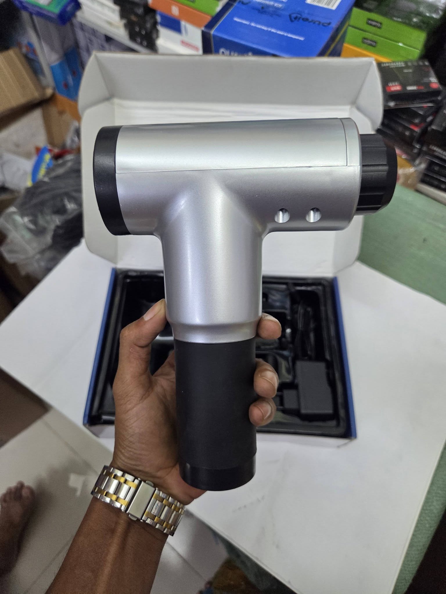 Muscle Massager1 Fascial Gun KH-320 Massage Gun | 6-Level Muscle Recovery Massager - Image 1