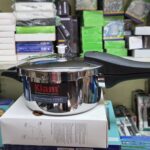 Kiam SS Triple Security System Pressure Cooker 2.5L | Induction Compatible Stainless Steel Cooker